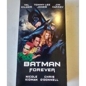 Batman Forever 1995 VHS Video Tape *EUC*